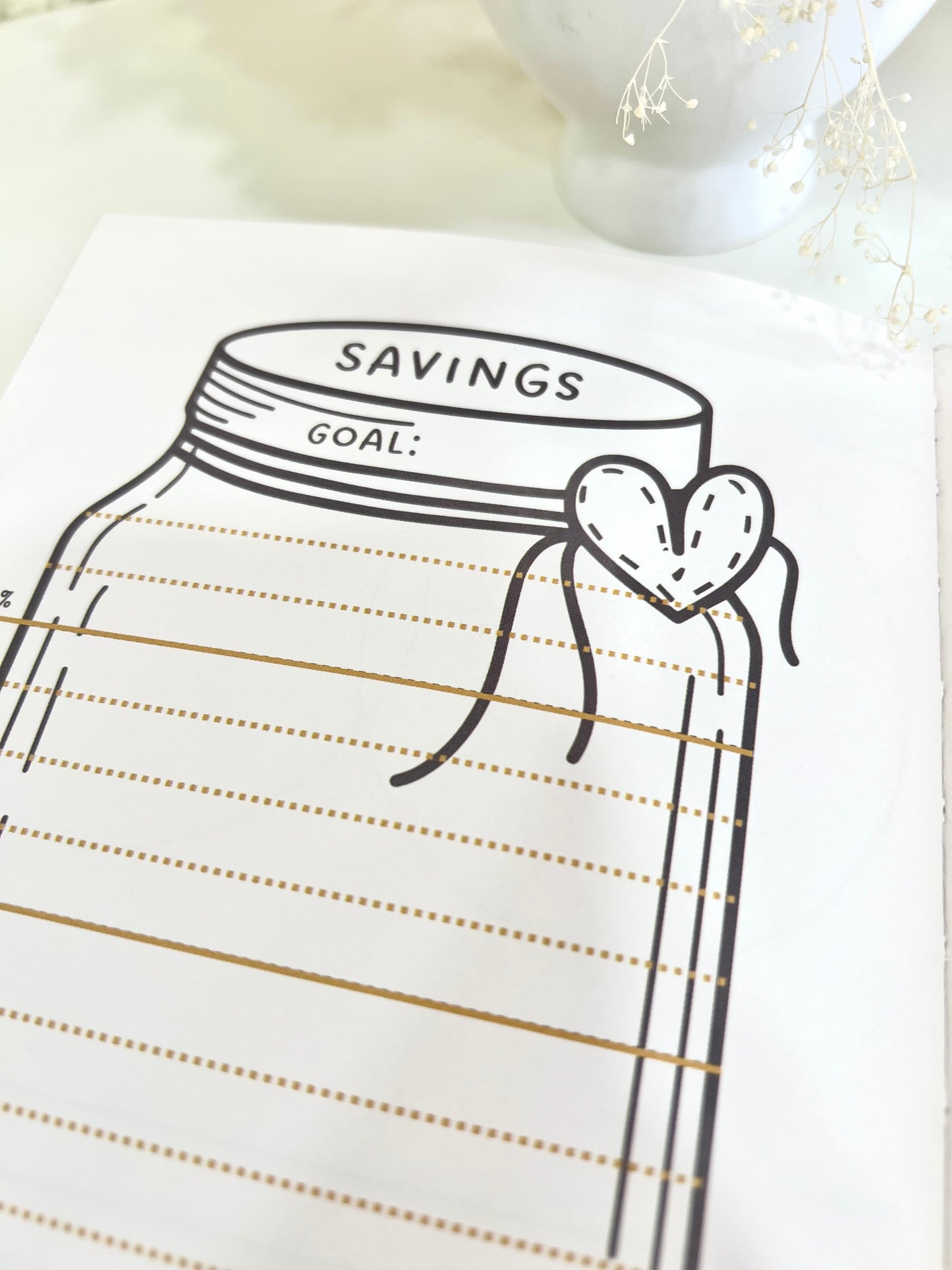 Royal Blue Golden Intentions Journal