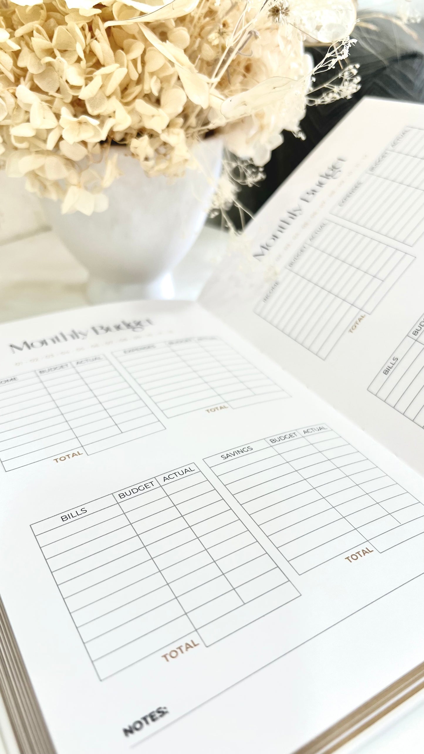Royal Blue Golden Intentions Journal