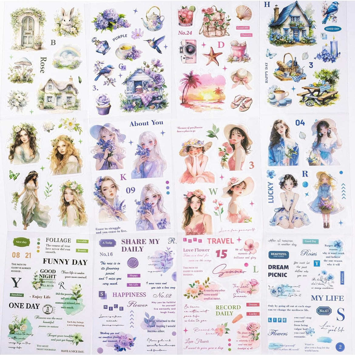 Creative Transparent Stickers